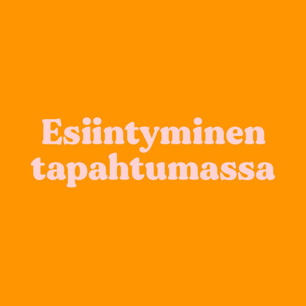 Esiintyminen tapahtumassa
