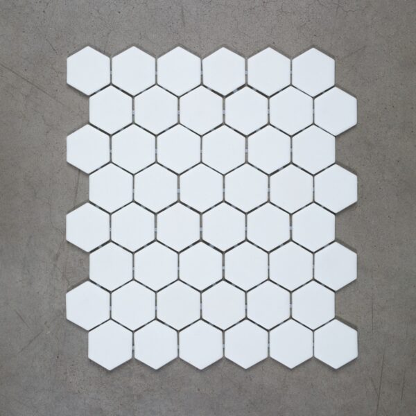 Togama Matt Sixties White - n. 5x5 mosaiikki 35x35 verkkomatossa